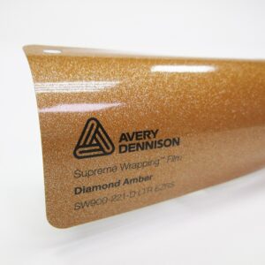 Avery Dennison Diamond Amber car wrap