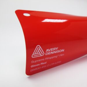 Avery Dennison Gloss Red car wrap