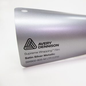 Avery Dennison Satin Silver Metallic car wrap