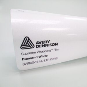 Avery Dennison Diamond White car wrap