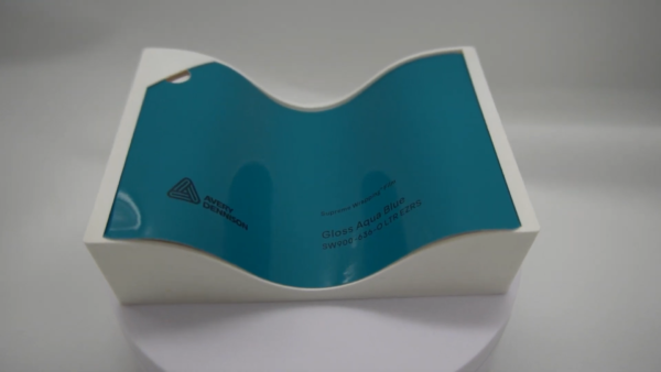 Avery Dennison Gloss Aqua Blue car wrap