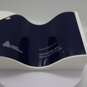 Avery Dennison Gloss Indigo Blue car wrap