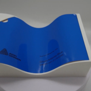 Avery Dennison Gloss Intense Blue car wrap