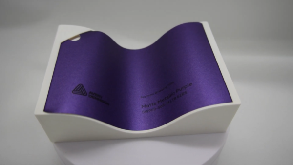 Avery Dennison Matte Metallic Purple car wrap